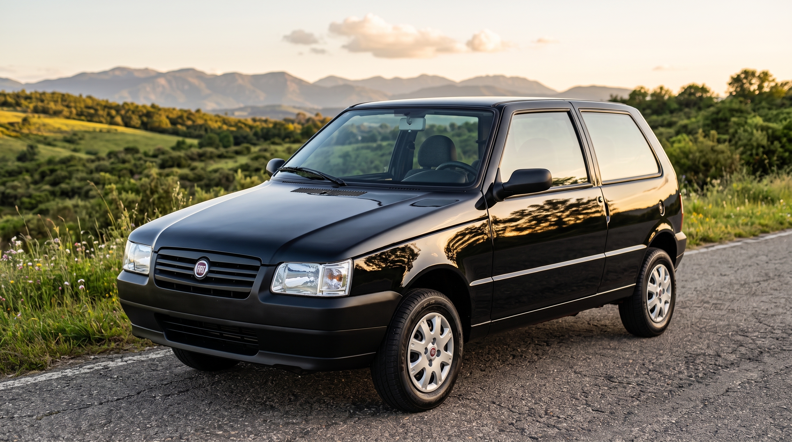 Fiat Uno depois da restauração
